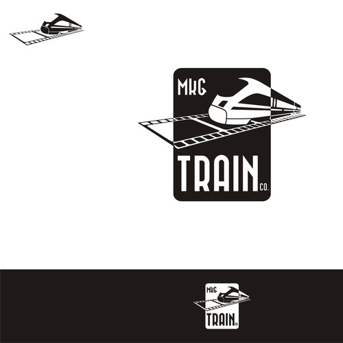 Logo concept for MKG Train co.