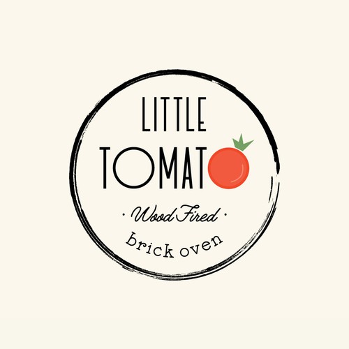 Little Tomato Restaurant Logo Identity Pack