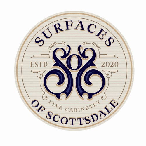 Surfaces of Scottsdale logo design 