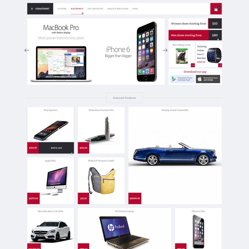 Design A World Class Ecommerce Marketplace Website.