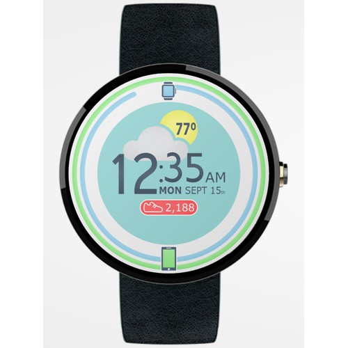 Watch Face for Android Wear Smartwatch 2