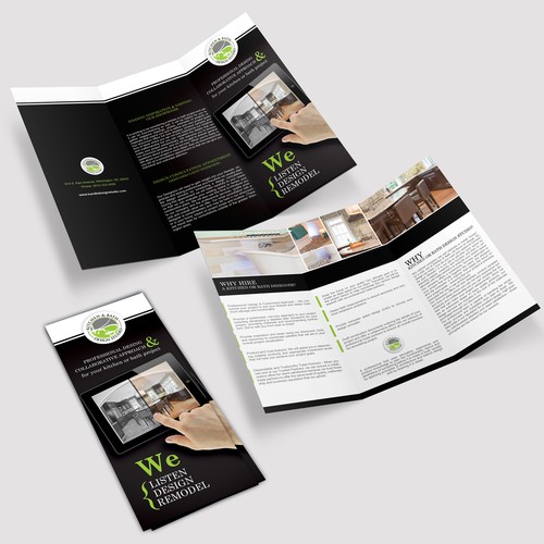 Help Kitchen & Bath Design Studio with a new brochure design