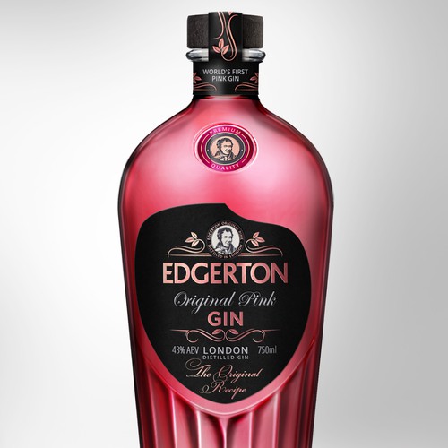 Premium Gin Label Design