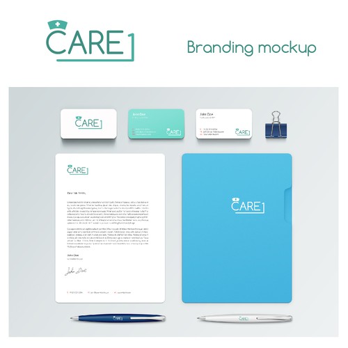 Logo concept for healthcare company