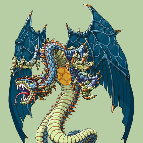 Fantasy Dragon, Snake Design