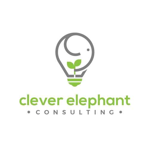 Logo Design for Clever Elephant