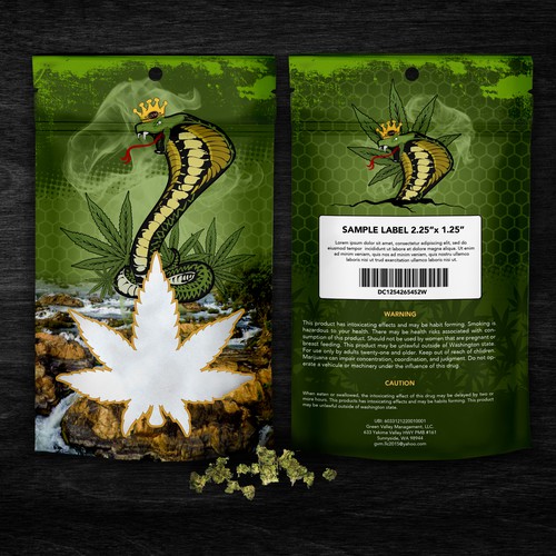 Concept Packaging : Legal Cannabis industry