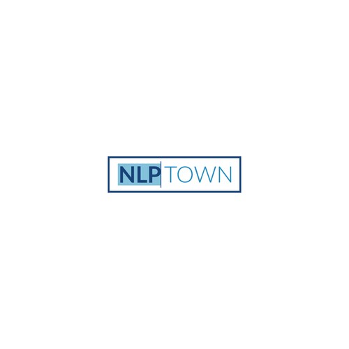 NLP Town logo concept