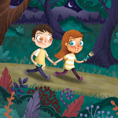 Right Now I am Brave Book Illustration