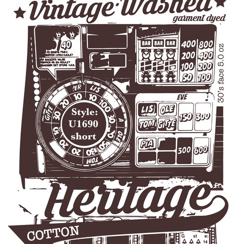 Cotton Heritage print