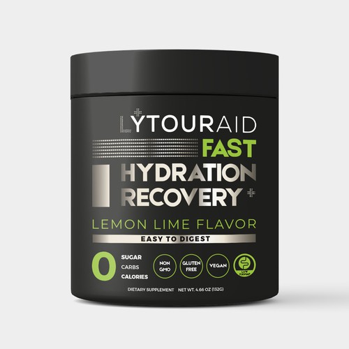 Fast Hydration Recovery Product Packaging Design