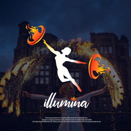FIRE DANCE LOGO CONCEPT FOR ILLUMINA