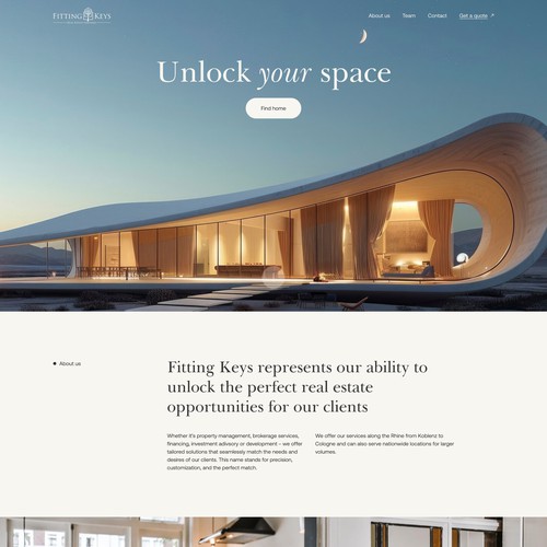 High-End Real Estate Website