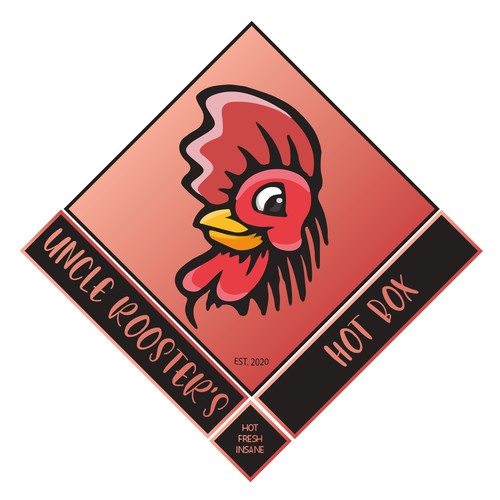 Show us your inner Rooster! Uncle Rooster’s Hot Box Logo