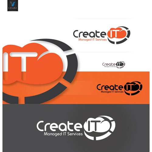 Create IT Managed Services Logo