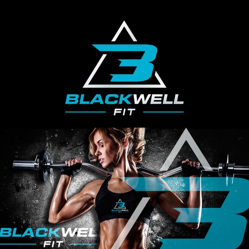 Logo concept for fitness trainer