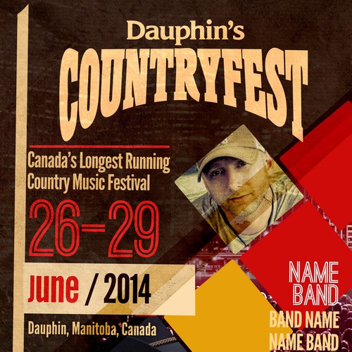 Dauphin's Countryfest needs a POSTER CONCEPT!