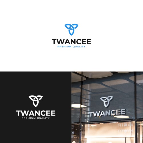 A simple, modern, and minimalistic logo design for Twancee
