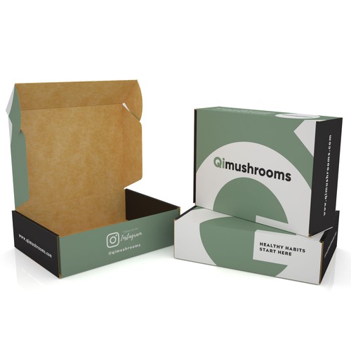 PRODUCT PACKAGING FOR QI MUSHROOM