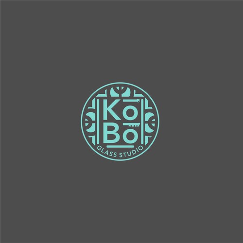 Logo for glass studio