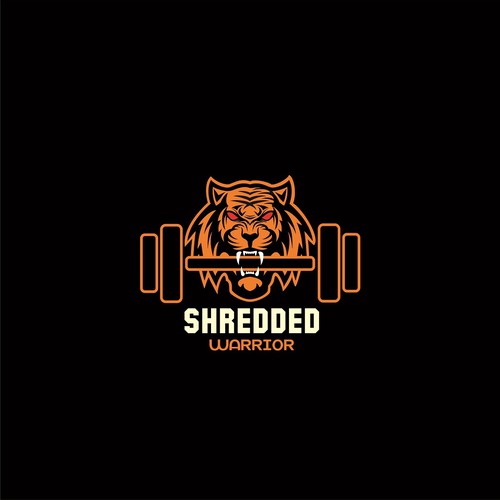 Design concept for GYM Shredded Warrior