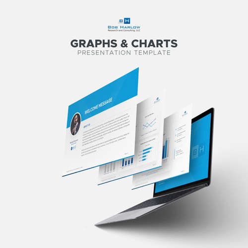 PowerPoint Template including Tables and Charts