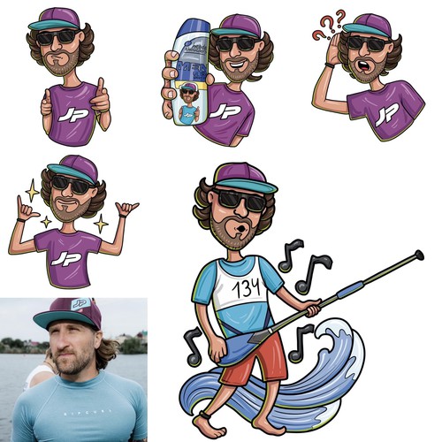 Stickers for Instagram and telegram 