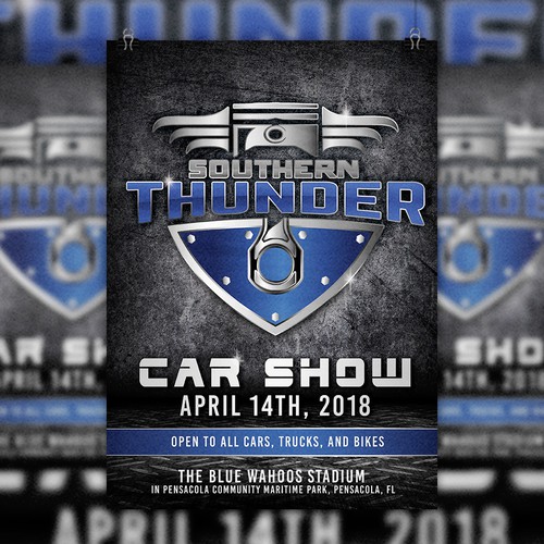 Car show flyer