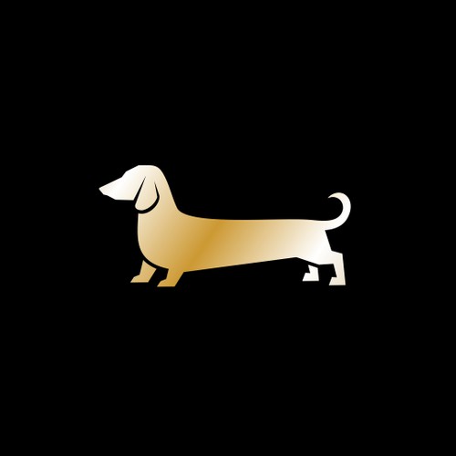 Simple dog logo for skateboard brand