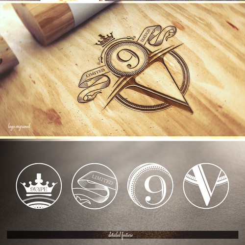 Logo-Luxury Limited Edition E-cigarette and Champagne Lounge in Asia