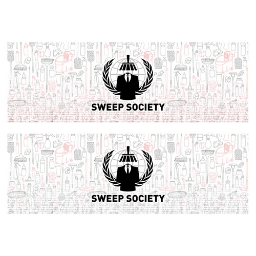 Twitter cover for a cleaning service