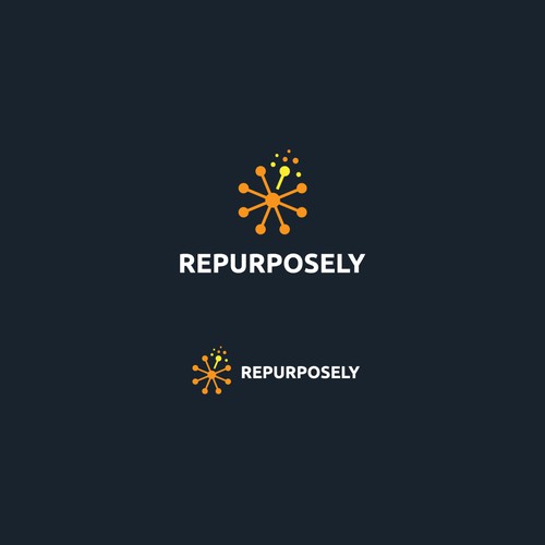 Iconic logo for REPURPOSELY 
