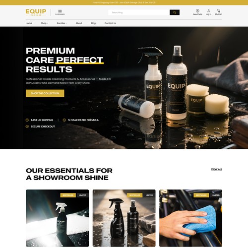 Automotive Washing Product Store