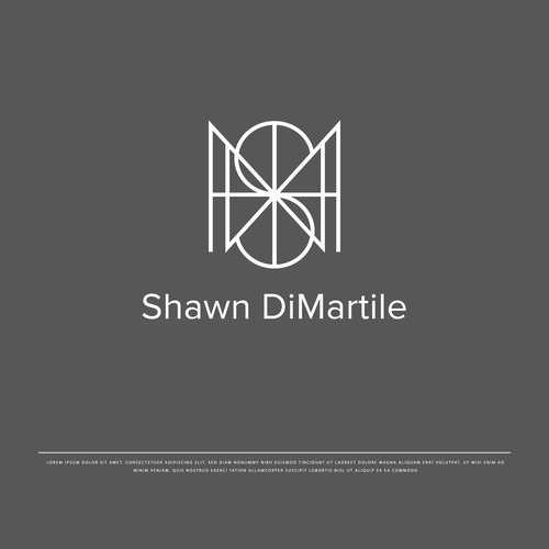 Minimal Name Logo Monogram