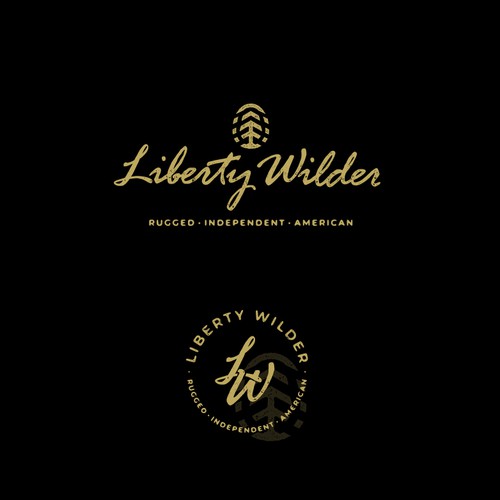Logo for Liberty Wilder clothing brand