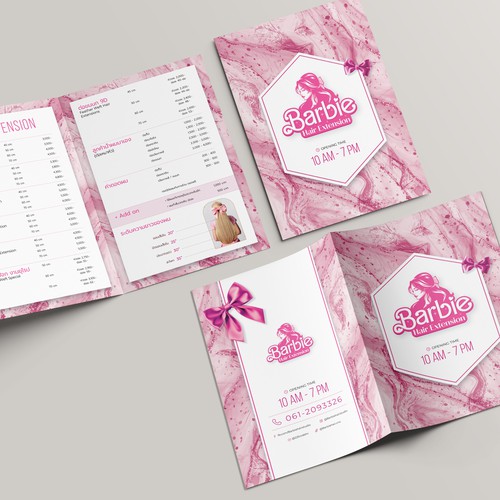 Hair Extension Brochure