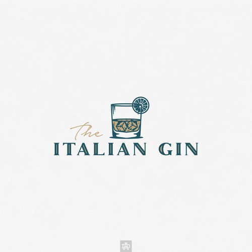 Logo for a blog that makes Italian gins known to the world