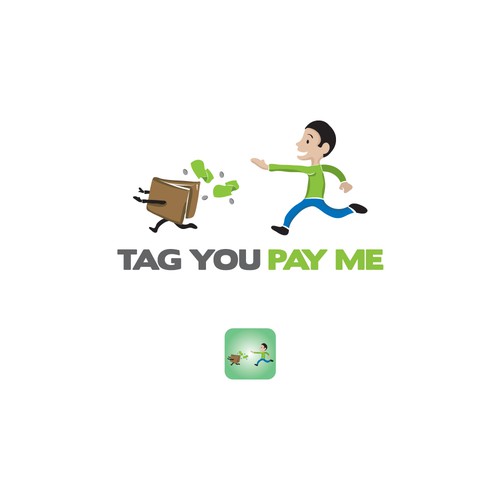 Logo design for Tag You Pay Me / Declined