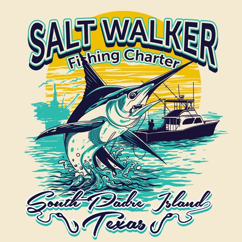 Texas fishing charter boat needs a great t-shirt design!