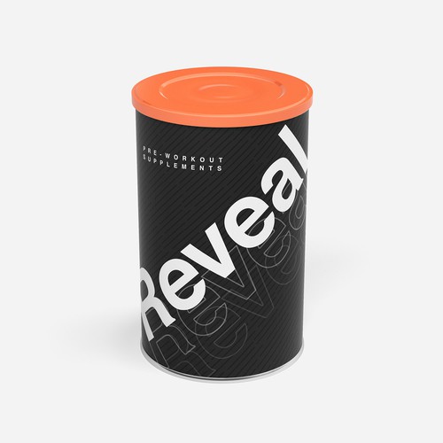 Bold packaging design for supplements
