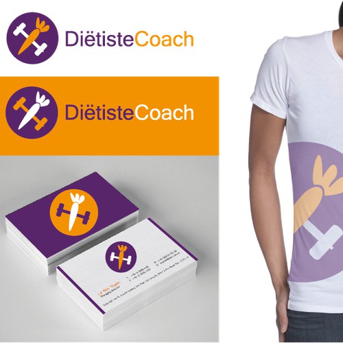 Logo concept for a dietcoach