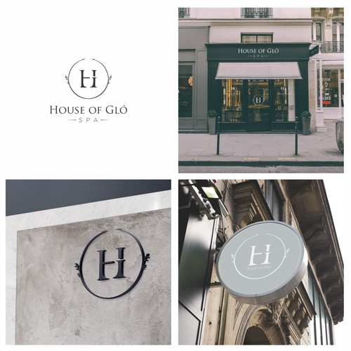 Logo concept for House of Glo Spa