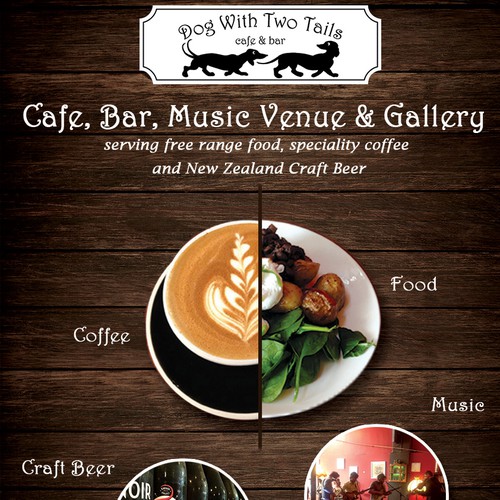 Cafe flyer