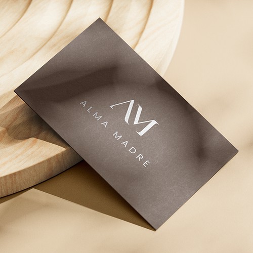 Monogram based logo design for a luxury, high end skin care brand