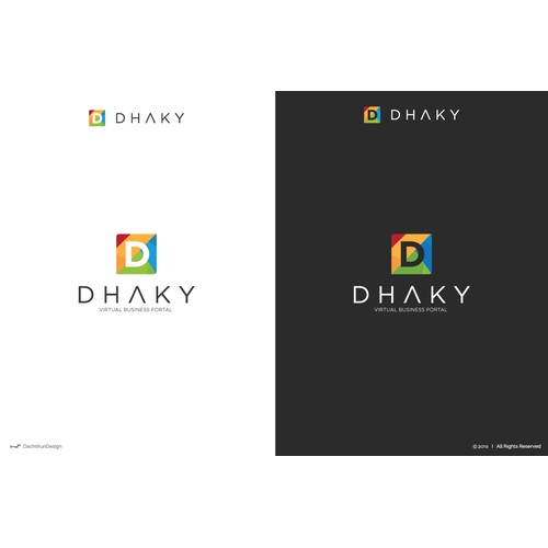 Letter ''D'' logo design 