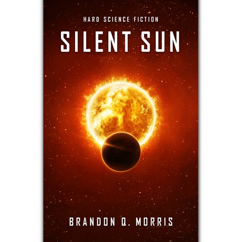 'Silent Sun' Book Cover Design