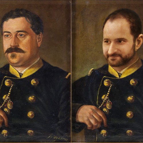 Skilled Photoshop artist needed to replace the face in this painting with my friend's face