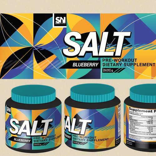 packaging design - dietary supplement