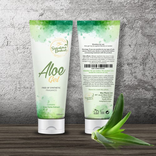 Concept Packaging : Aloe Gel