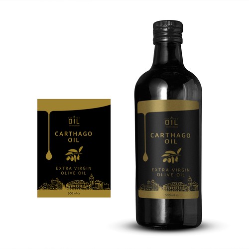 Olive Oil Label